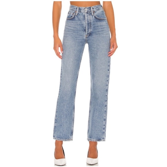 AGOLDE 90s Pinch Waist Straight Leg Jean - Size 30 NWT - Picture 2 of 6